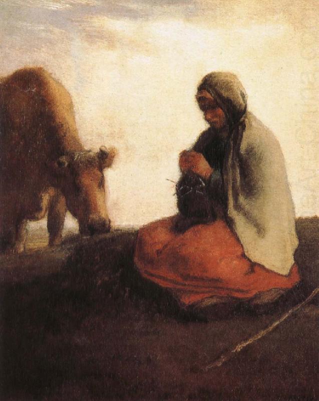 Jean Francois Millet Countrywoman china oil painting image